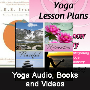 yoga audio, books and videos